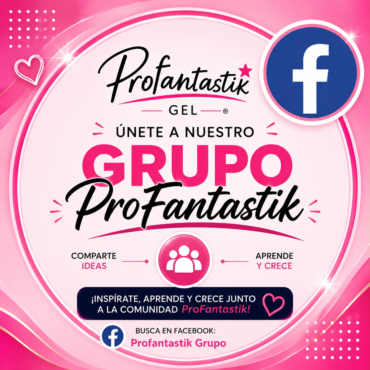 Únete a nuestro grupo de Facebook