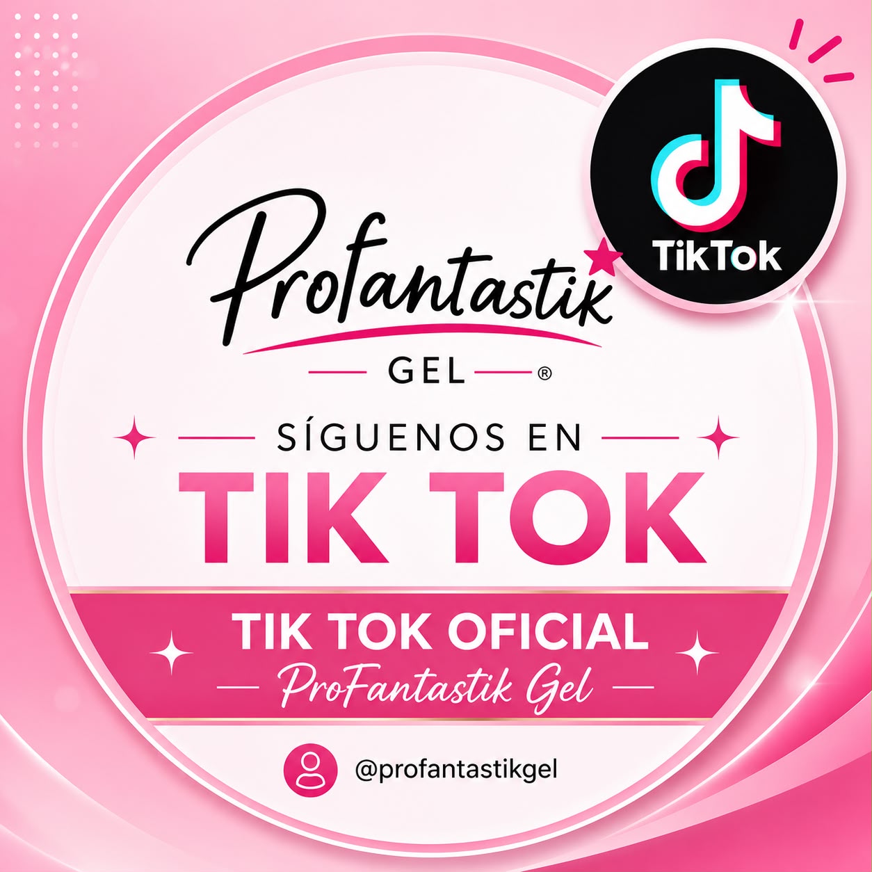 Síguenos en TikTok