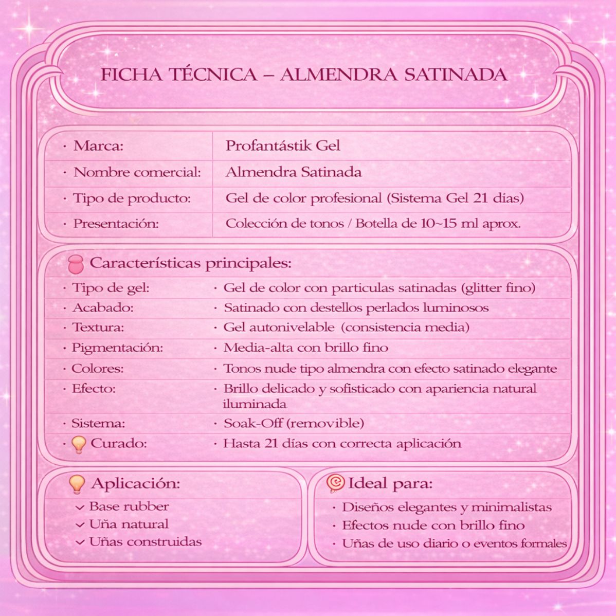 ALMENDRA SATINADA
