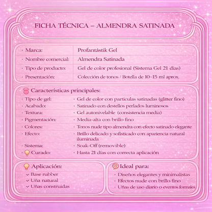 ALMENDRA SATINADA