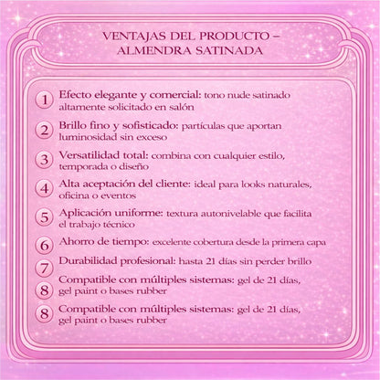 ALMENDRA SATINADA