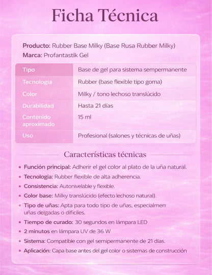 BASE RUSA RUBBER MILKY LECHOSA