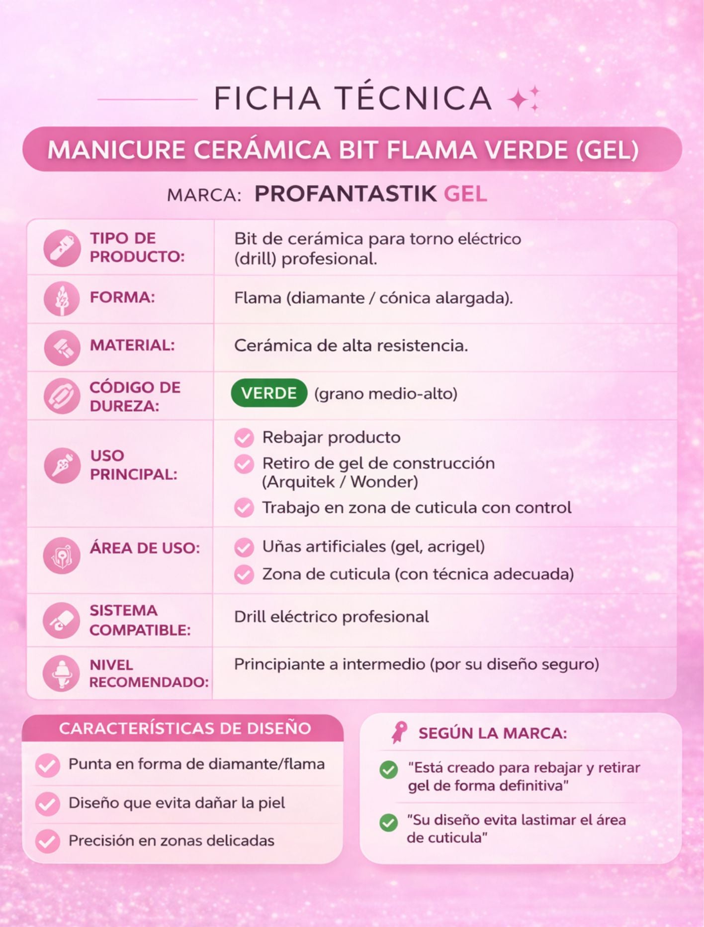 BIT FLAMA VERDE