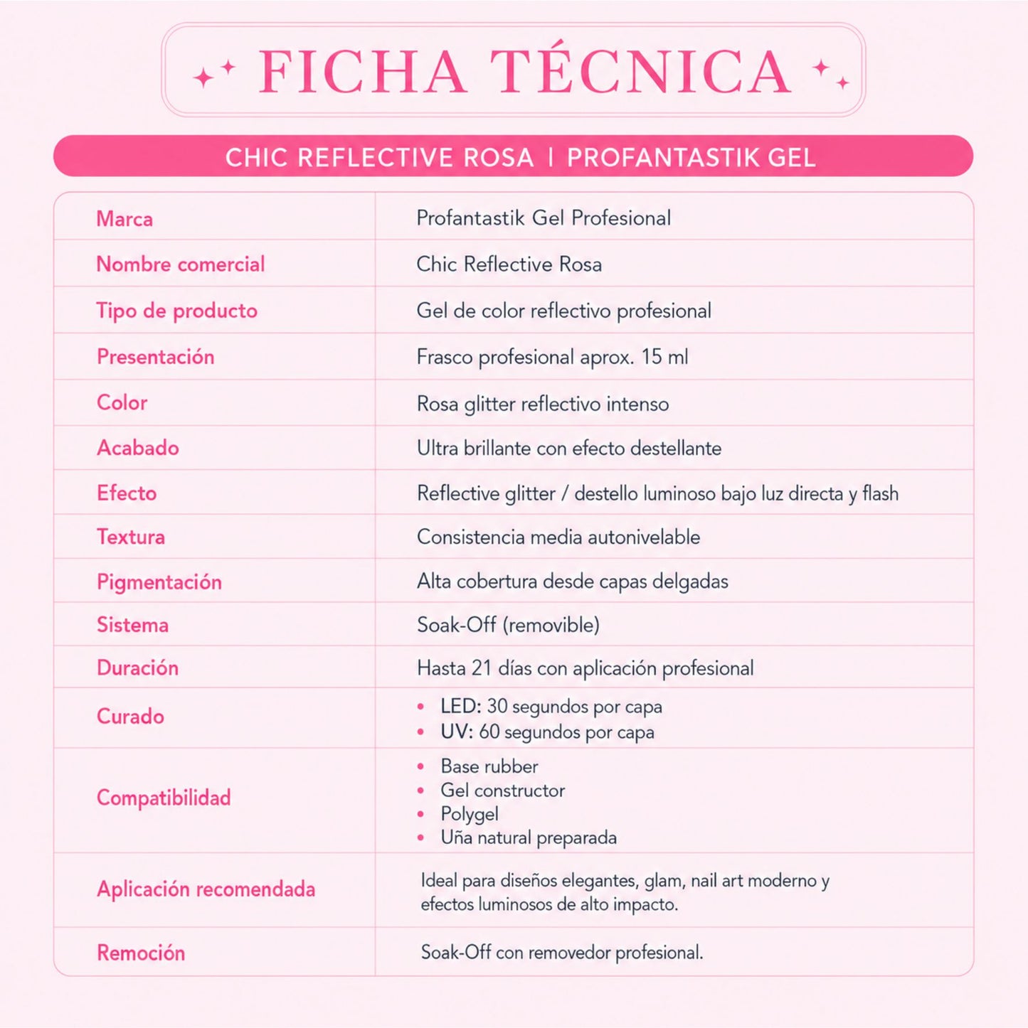 CHIC REFLECTIVE ROSA