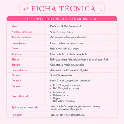 CHIC REFLECTIVE ROSA