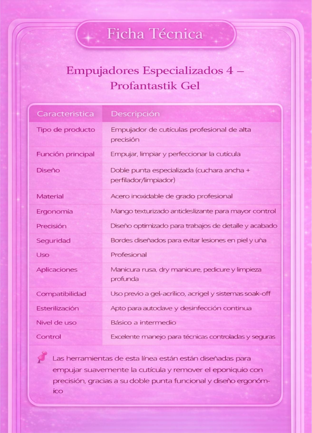 EMPUJADOR ESPECIALIZADO 4