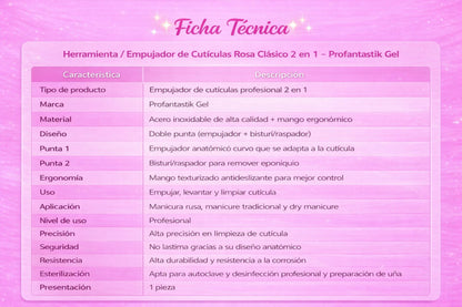 EMPUJADOR ROSA 2 EN 1