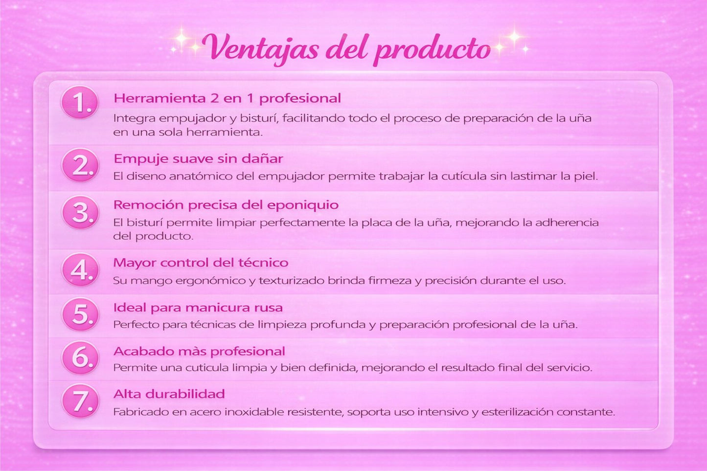 EMPUJADOR ROSA 2 EN 1