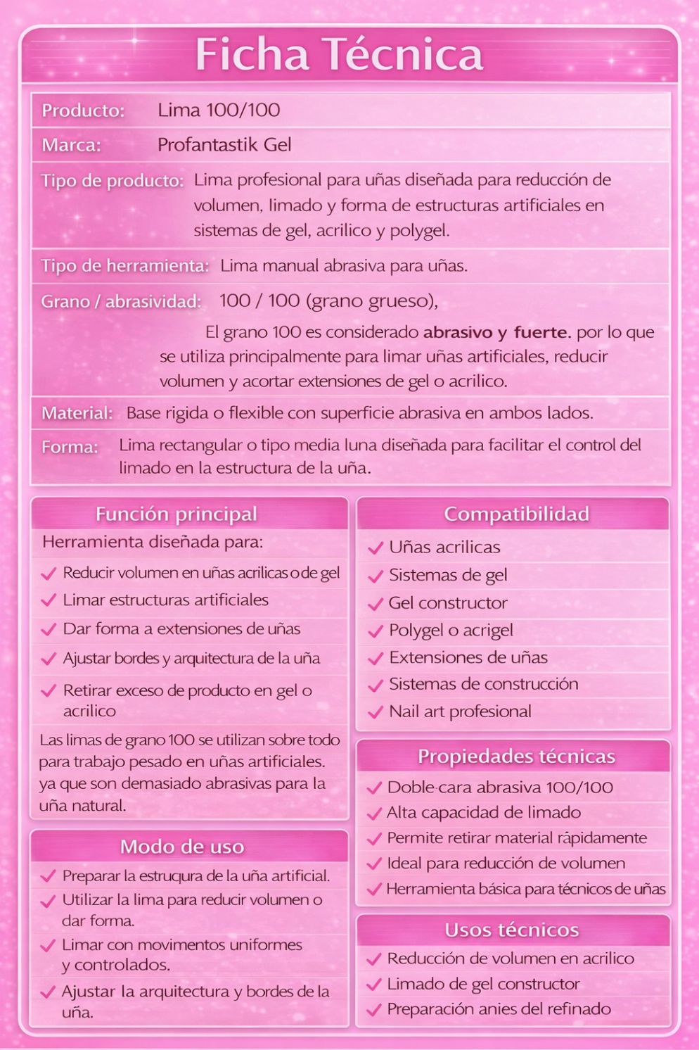 LIMA BLANCA 100-100