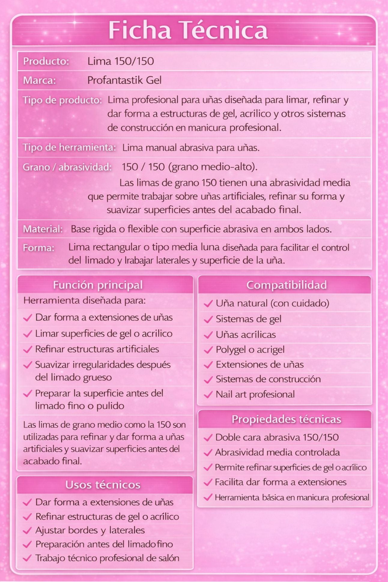LIMA BLANCA 150-150