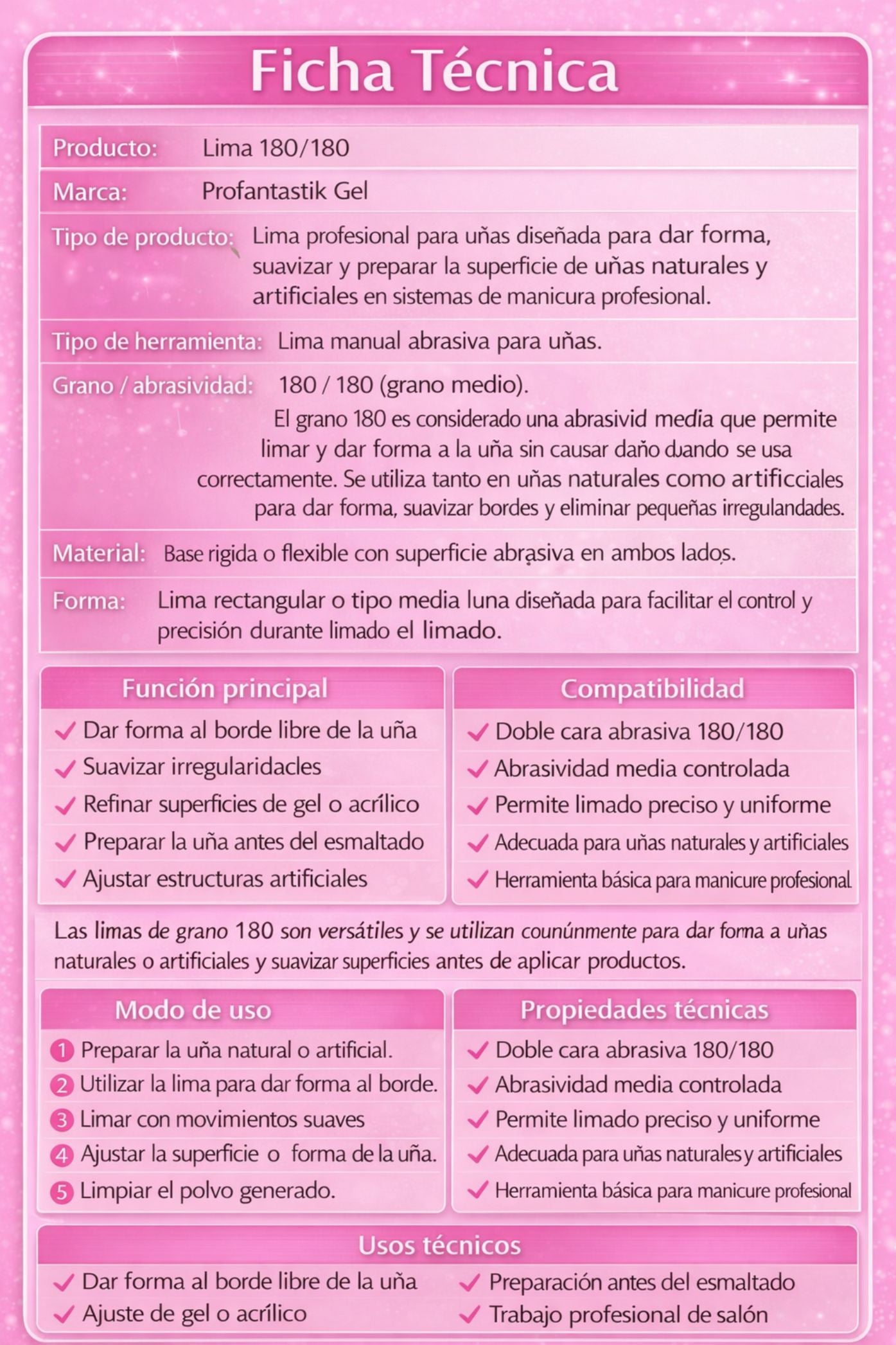 LIMA BLANCA 180-180