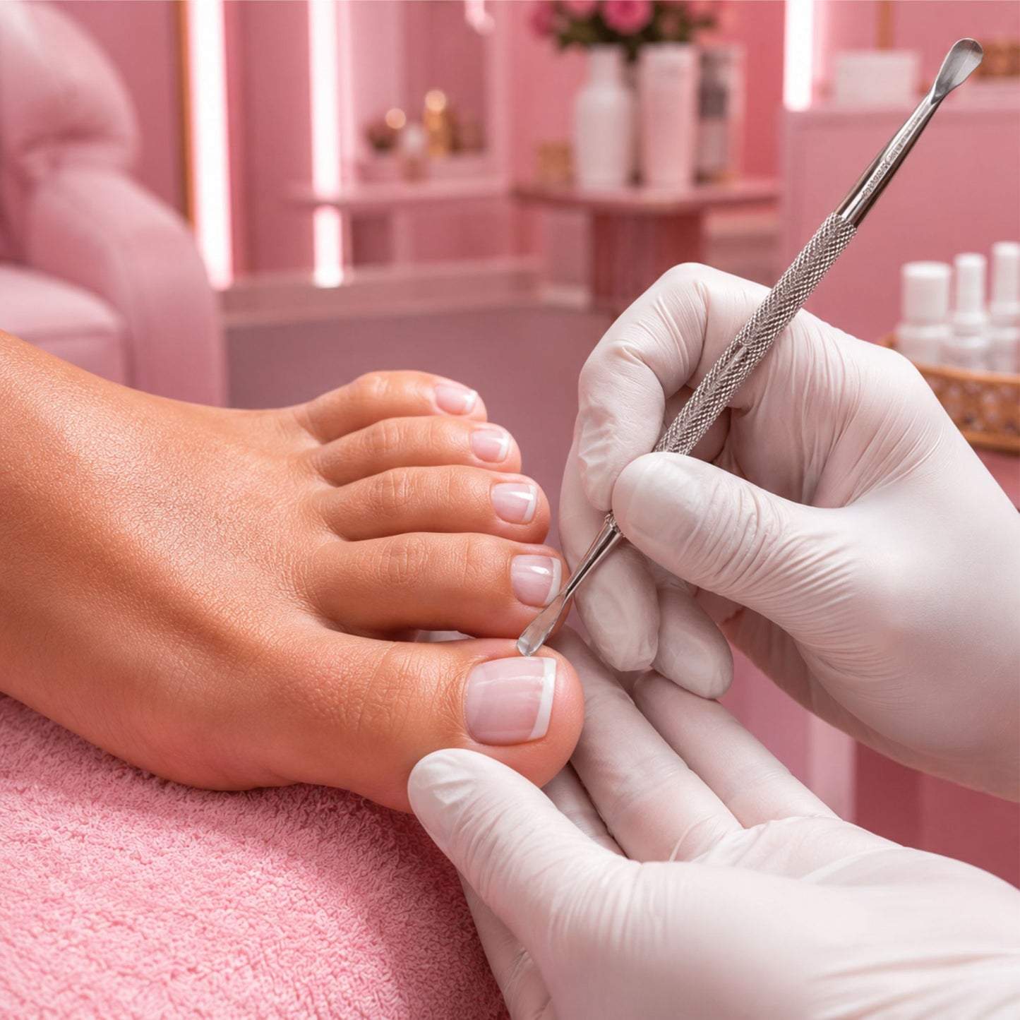 PEDICURA LIMPIA CANALES O CURETA