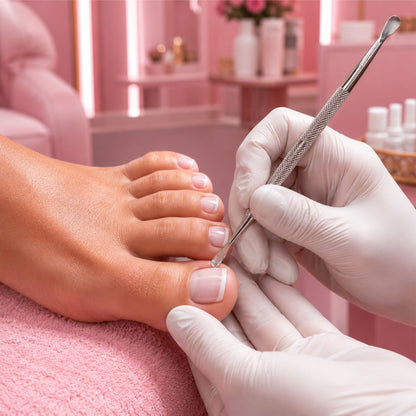 PEDICURA LIMPIA CANALES O CURETA