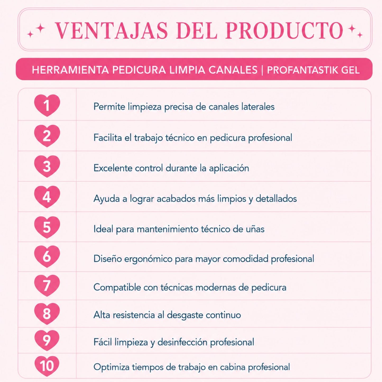 PEDICURA LIMPIA CANALES O CURETA
