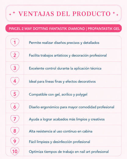 PINCEL 2 WAY DOTTING FANTASTIK DIAMOND