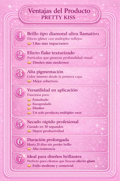 Pretty Kiss ventajas