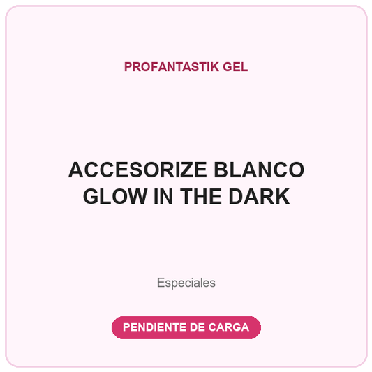 ACCESORIZE BLANCO GLOW IN THE DARK