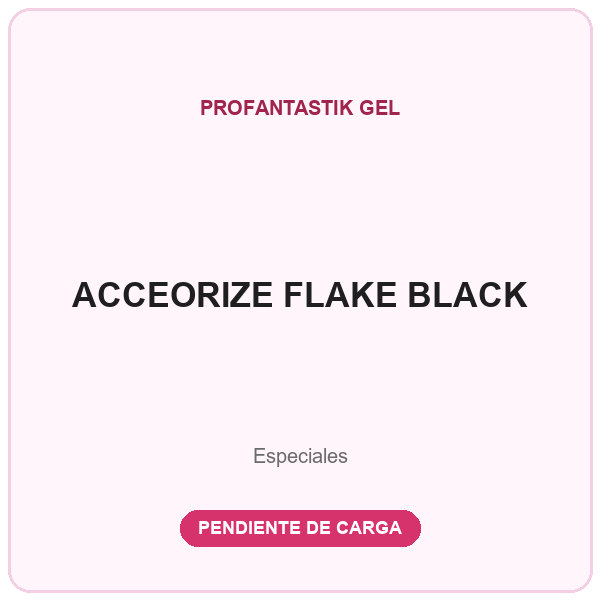 ACCESORIZE FLAKE BLACK