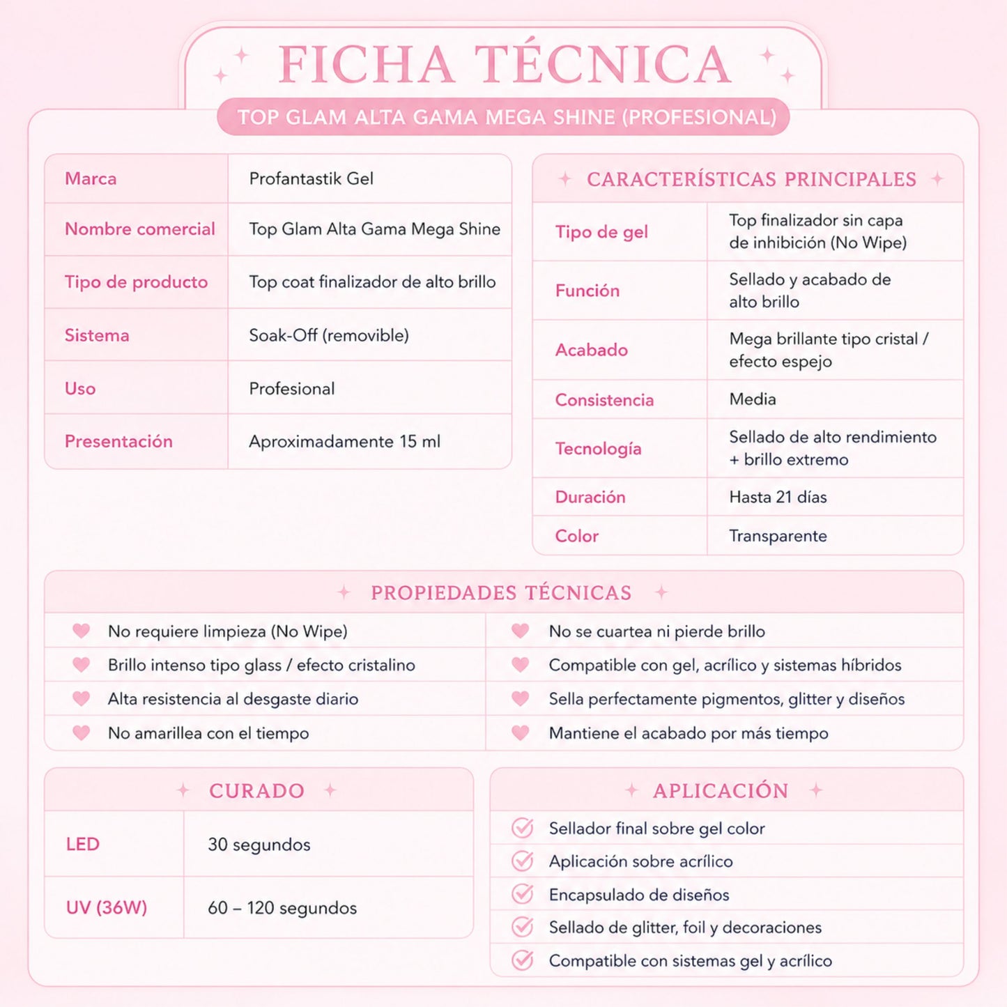 TOP GLAM ALTA GAMA