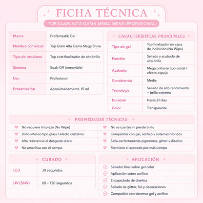 TOP GLAM ALTA GAMA